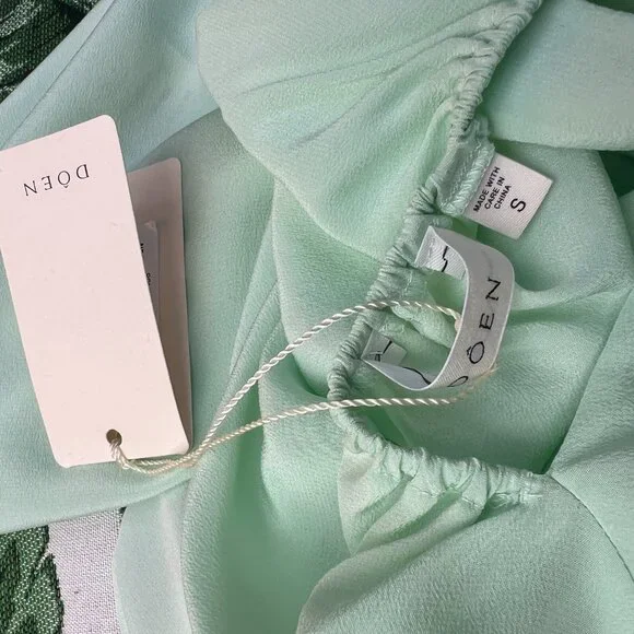 NWT DOEN Venus Dress in Creme De Menthe Size Small - Picture 10 of 13